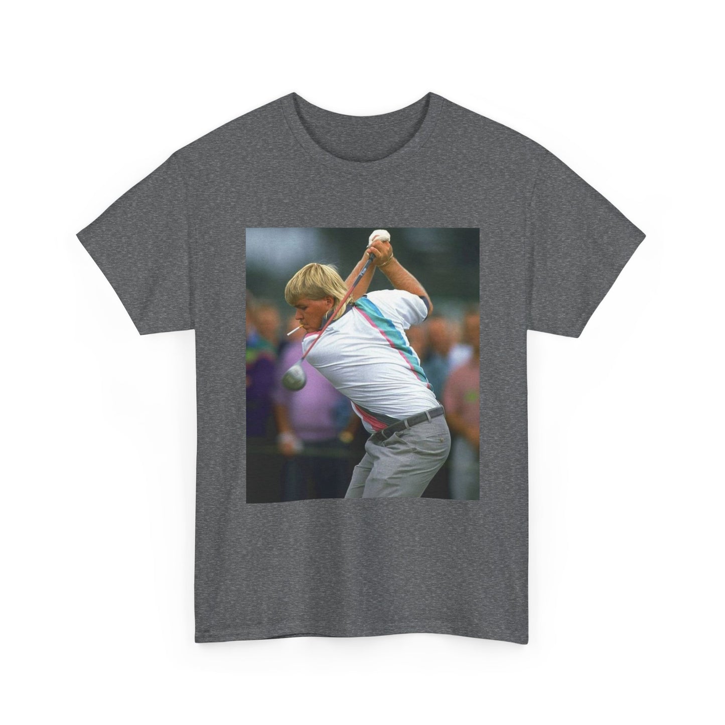 John Daly TShirt Masters golf club Tiger woods Vintage Unisex Heavy Cotton Tee