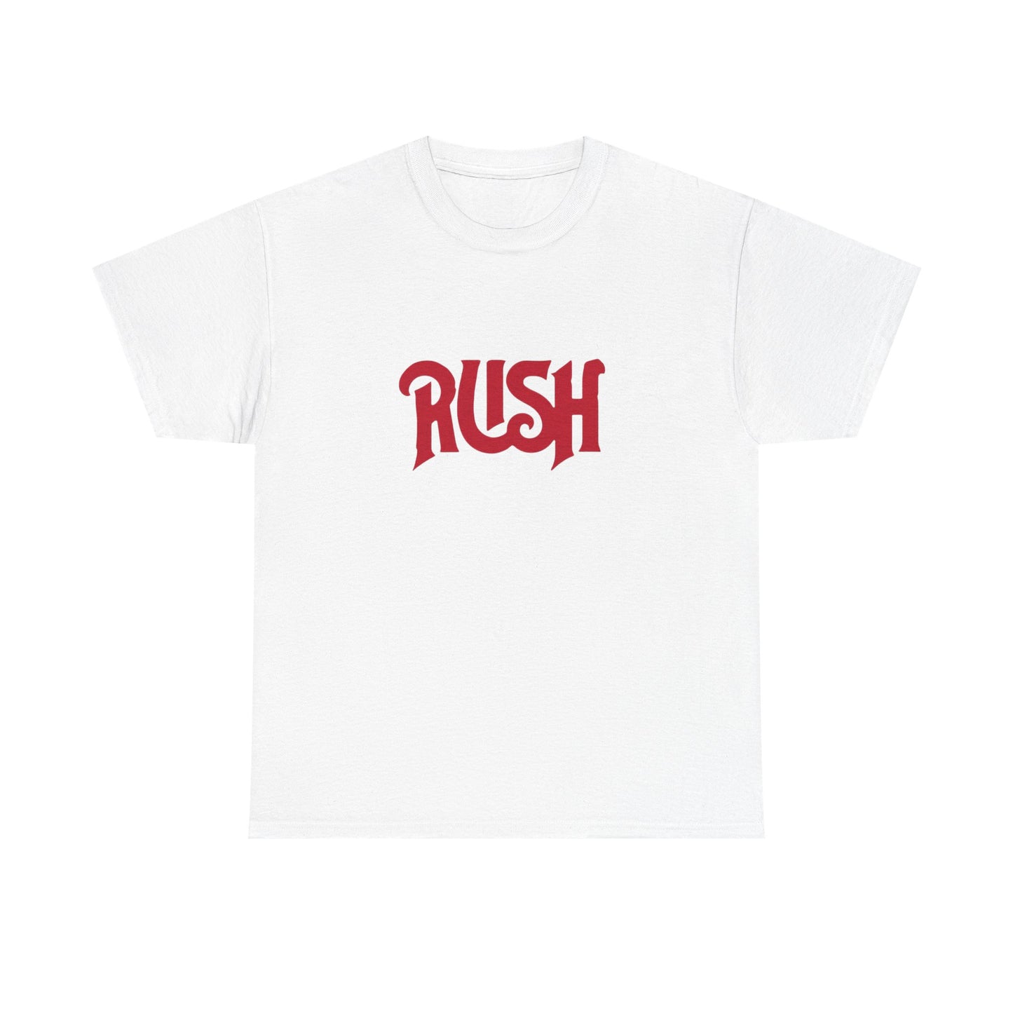 Rush Vintage Rock Band Merch Graphic T Shirt Unisex Heavy Cotton Tee