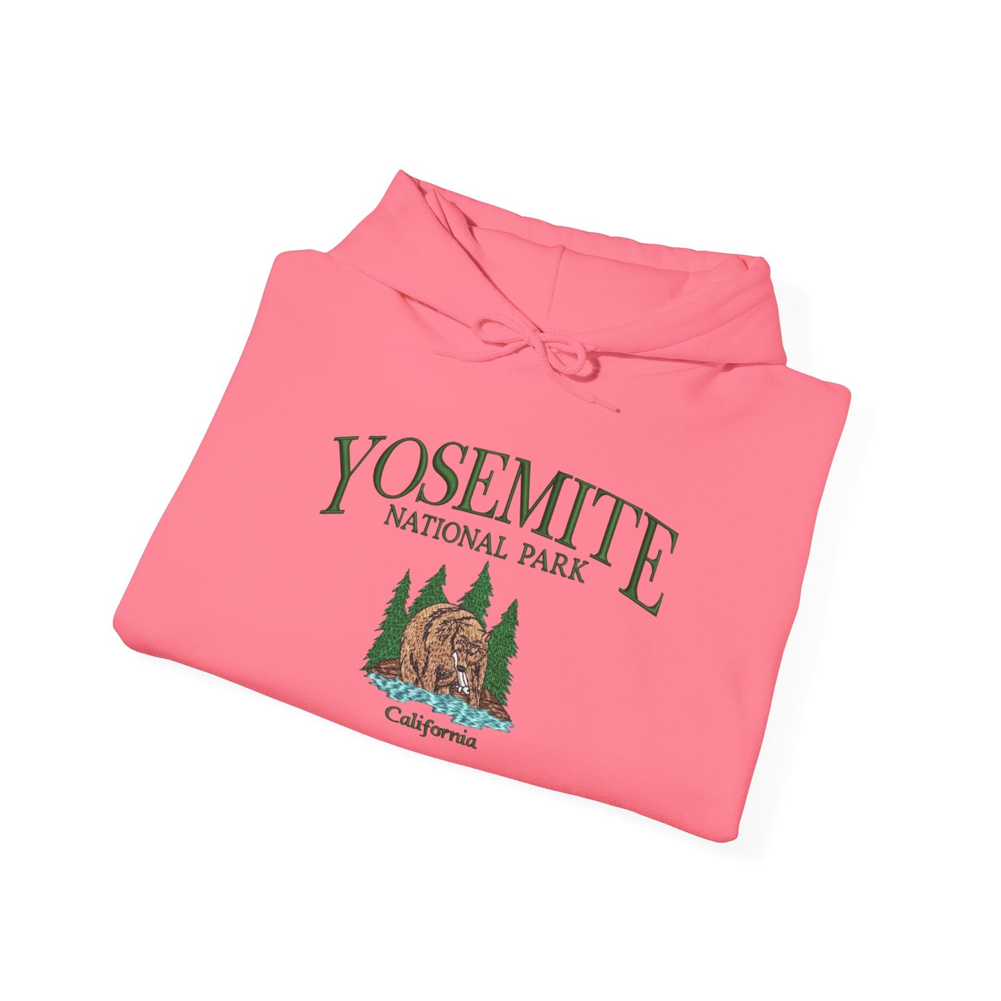 Yosemite National Park Graphic Hoodie Heavy Blend Sweatshirt NEW