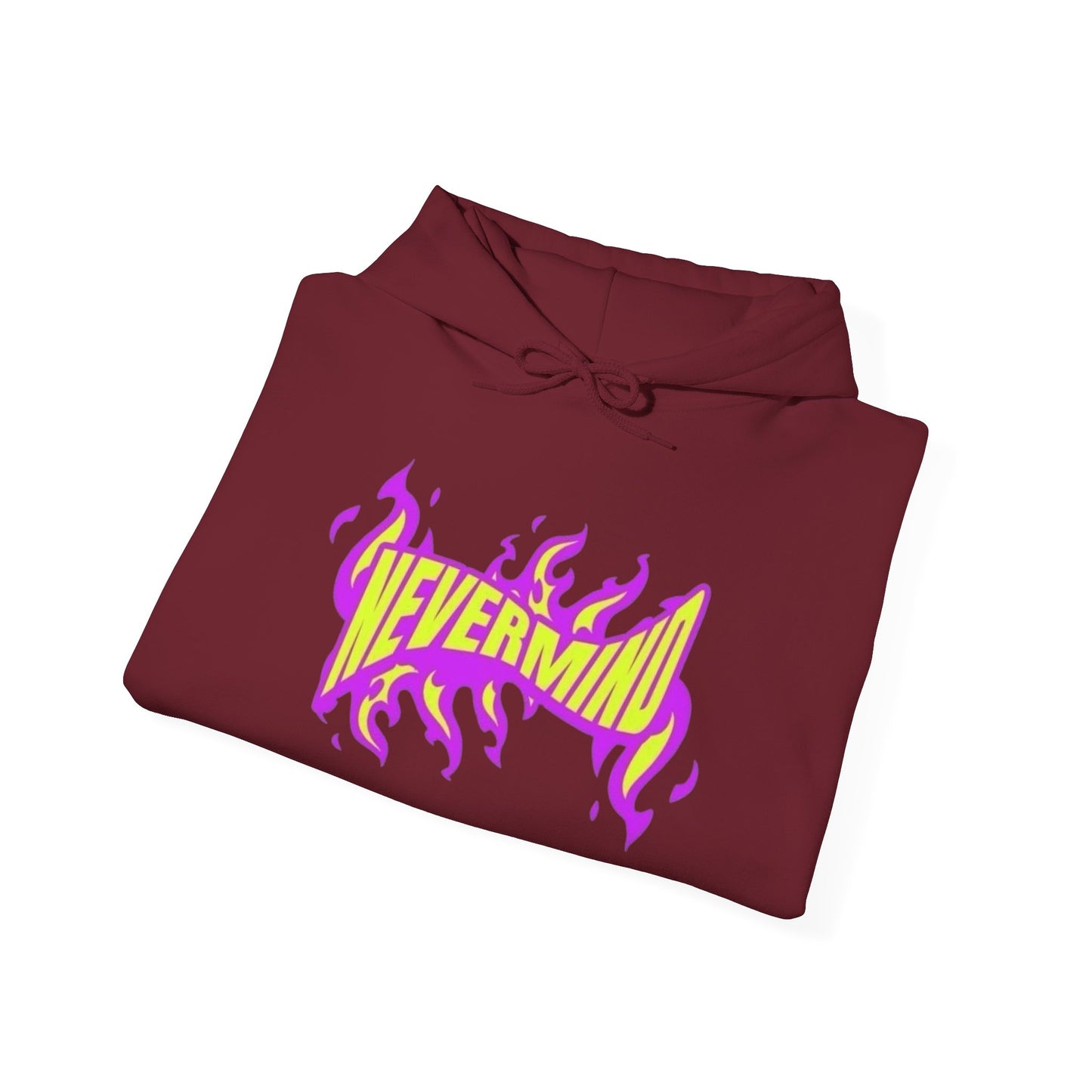 Nevermind Skateboarding Graphic Hoodie Unisex Heavy Blend™ Hooded Sweatshirt