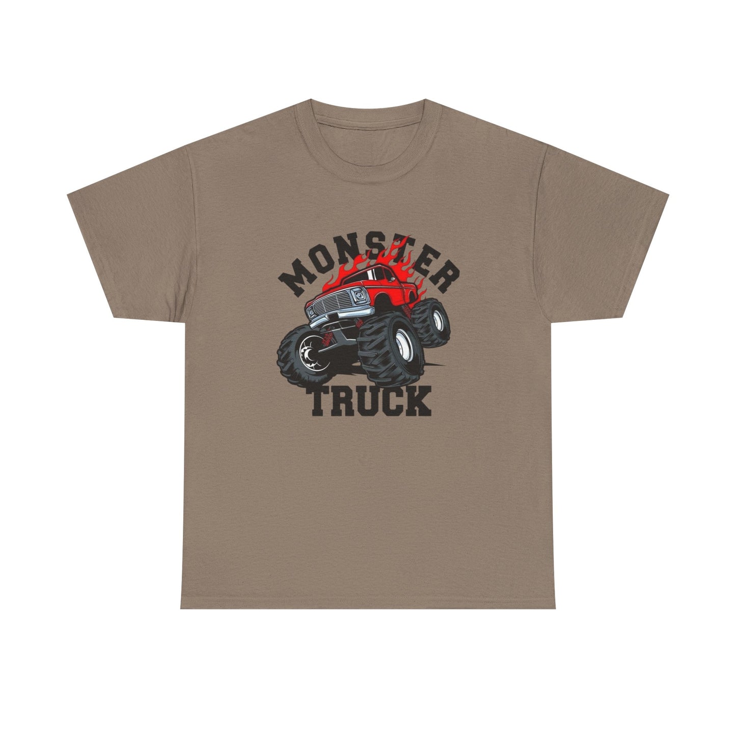 Monster Truck Graphic T Shirt Unisex Heavy Cotton Tee