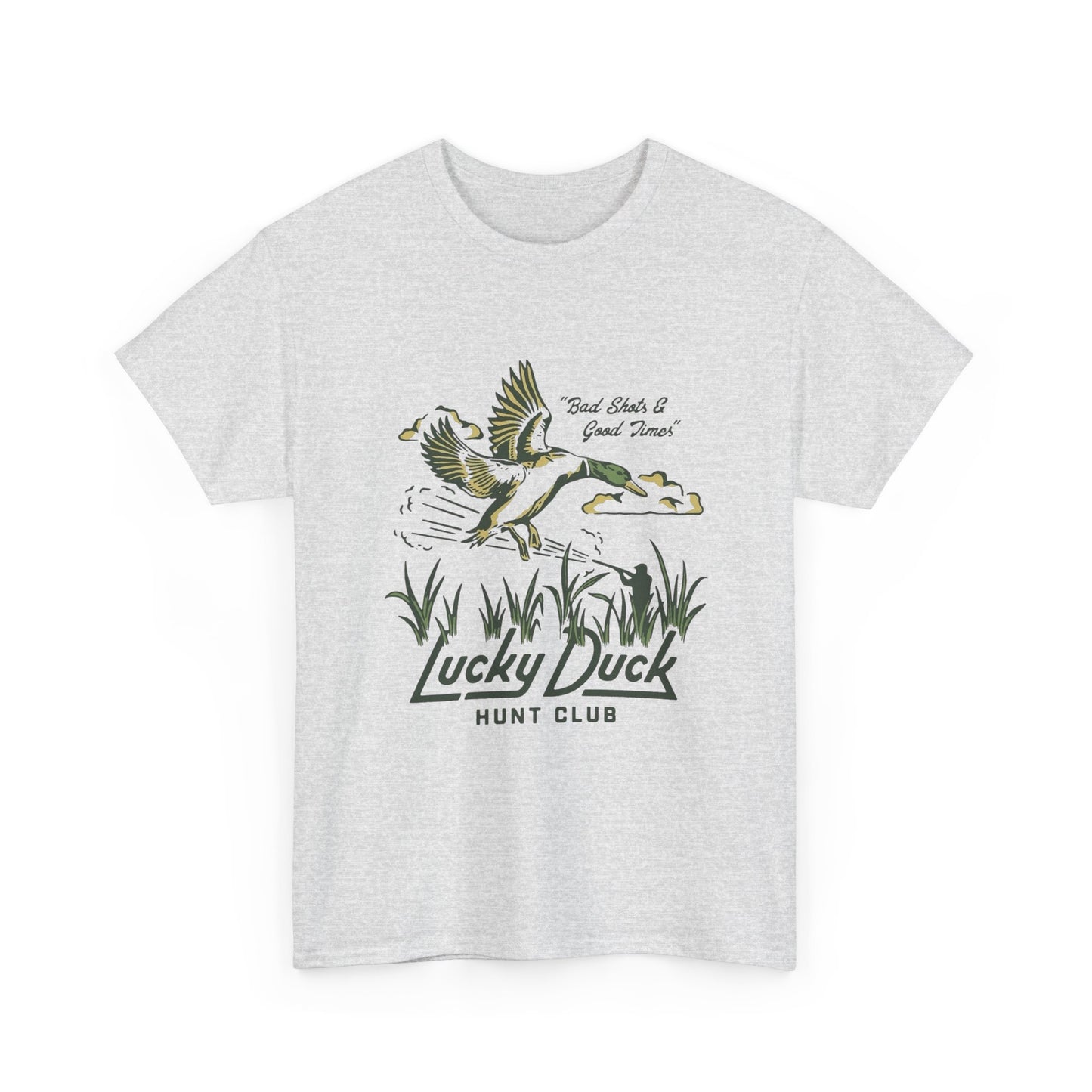Lucky Duck Hunt Club Graphic T Shirt NEW Adult Tee