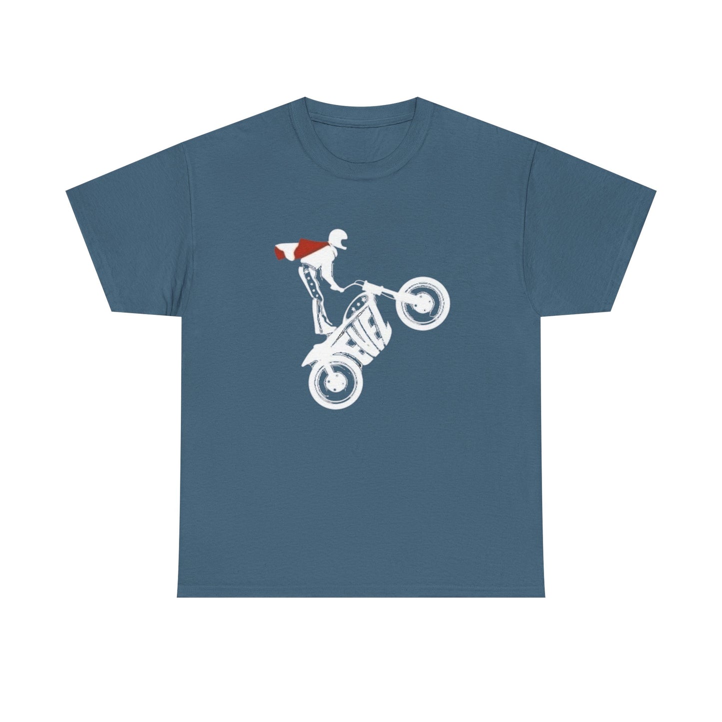 Evel Knievel Retro Graphic T-Shirt Unisex Heavy Cotton Tee GIFT NEW