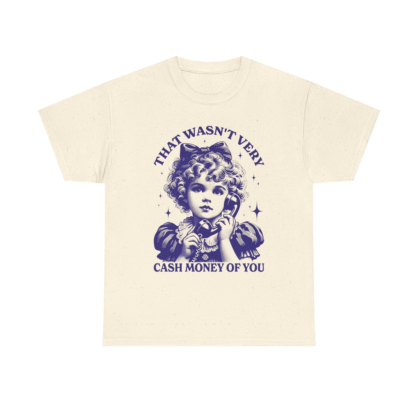 Cash Money Graphic T Shirt Women's Cotton Tee BRAND NEW