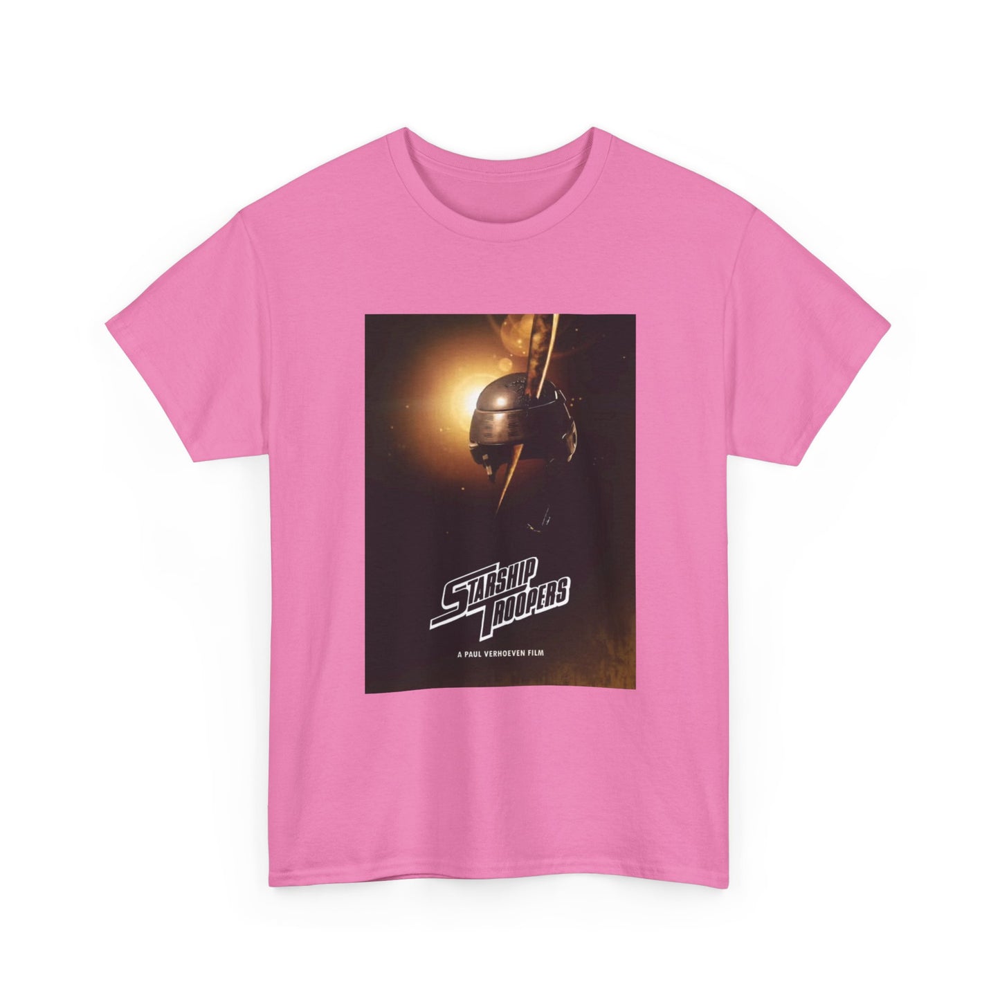 StarShip Troopers Tshirt Retro Action Movie Vintage Unisex Heavy Cotton Tee