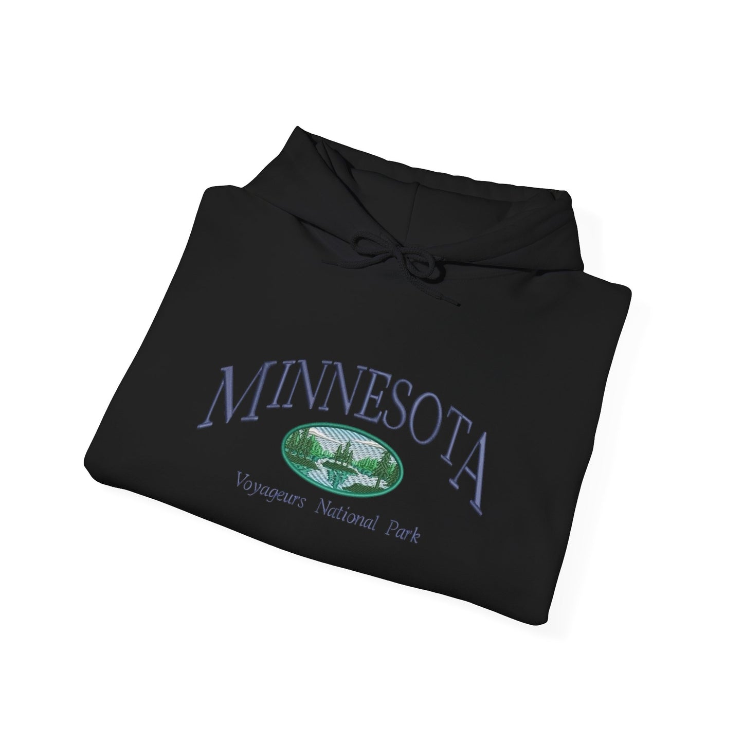 Minnesota National Parks Graphic Hoodie Heavy Blend Sweatshirt NEW