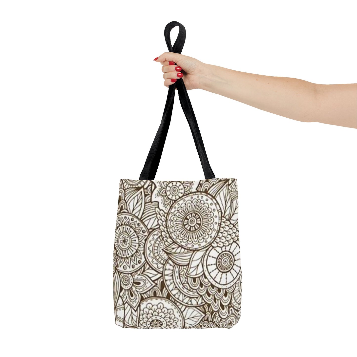 Tan Design Multi Color BRAND NEW MODERN Tote Bag (AOP)