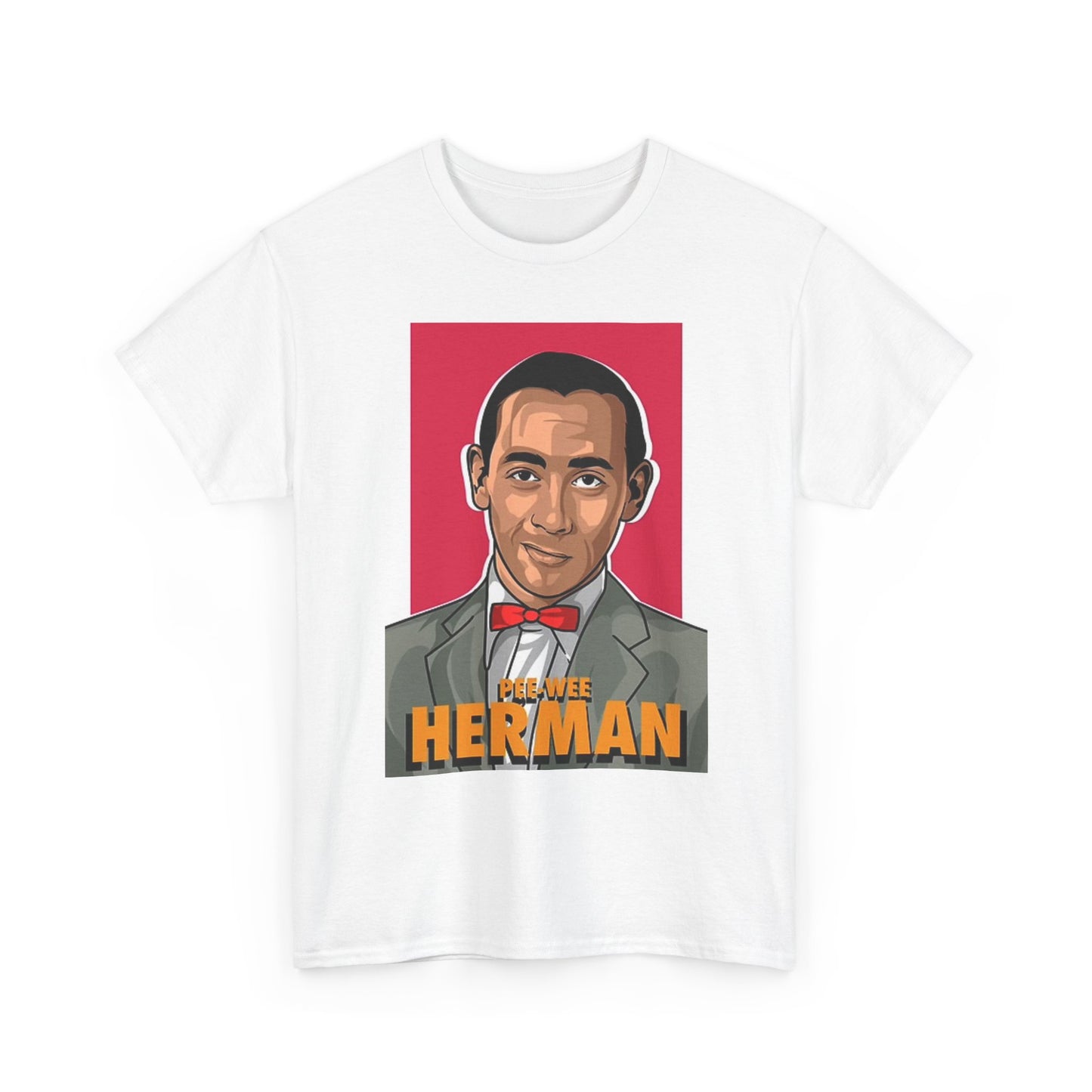 Pee Wee Herman Graphic T Shirt Vintage Poster Unisex Heavy Cotton Tee