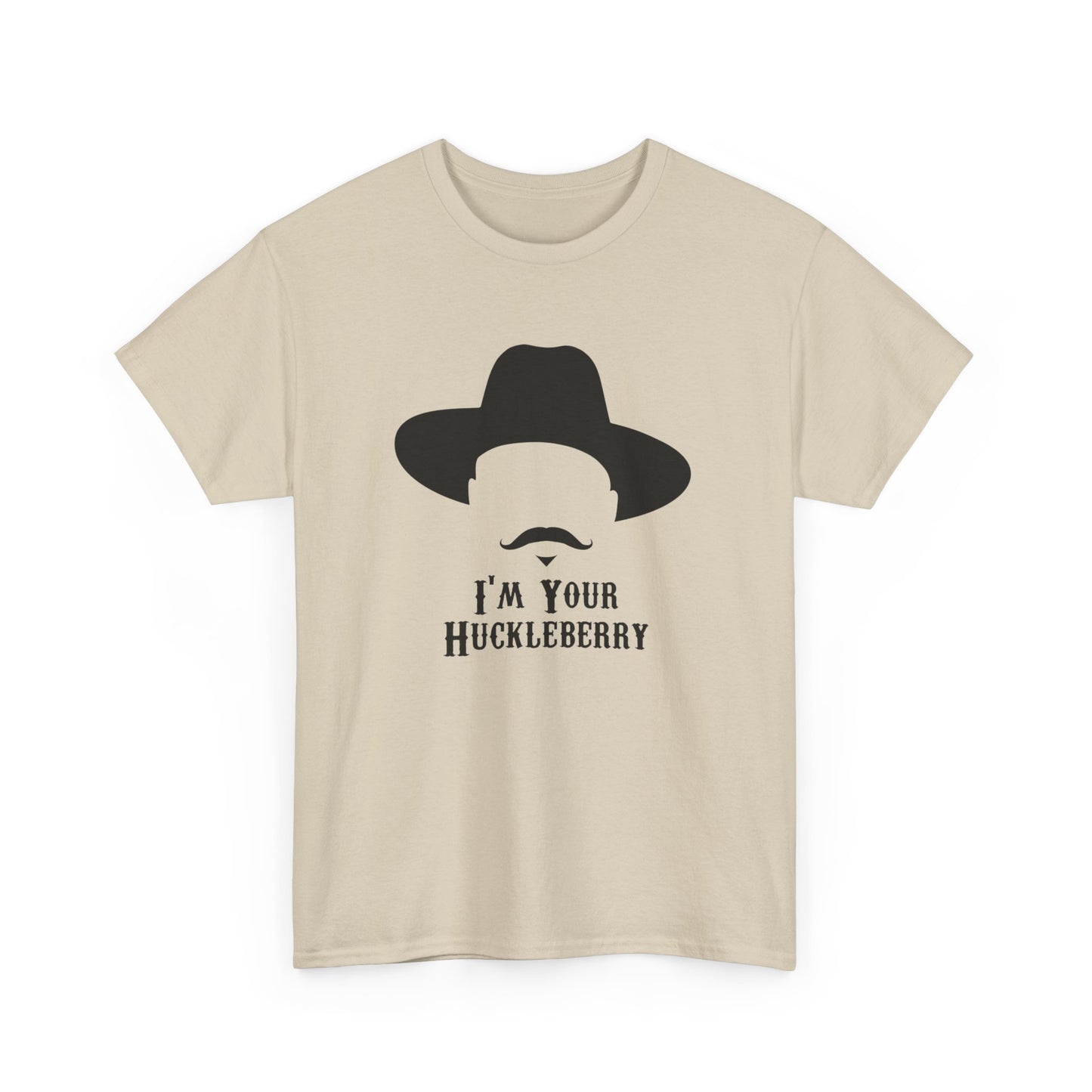 Doc Holiday Huckleberry Graphic T Shirt New Adult Tee Vintage
