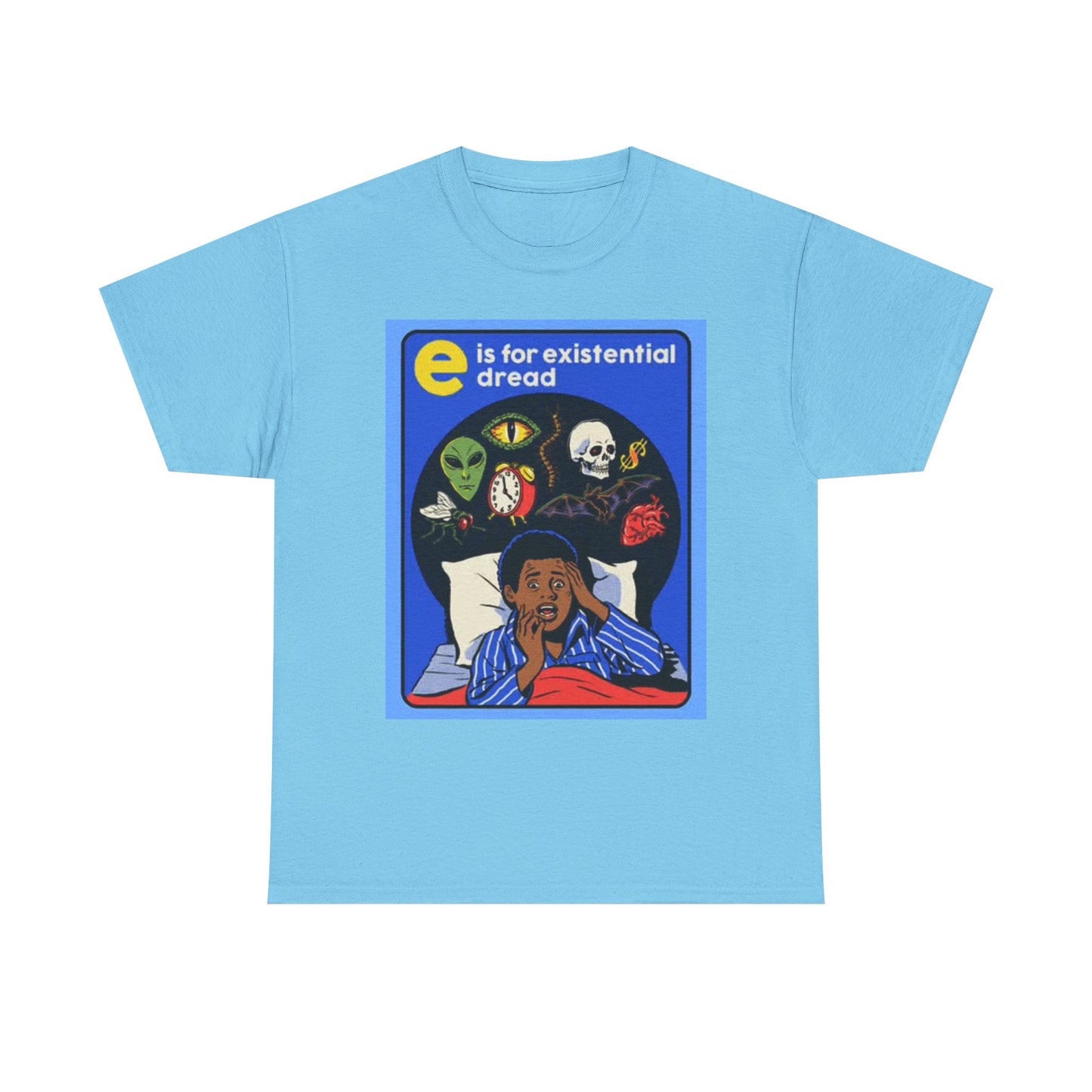 Extensional Dread Funny 70s Art Shirt Poster Unisex Heavy Cotton Tee