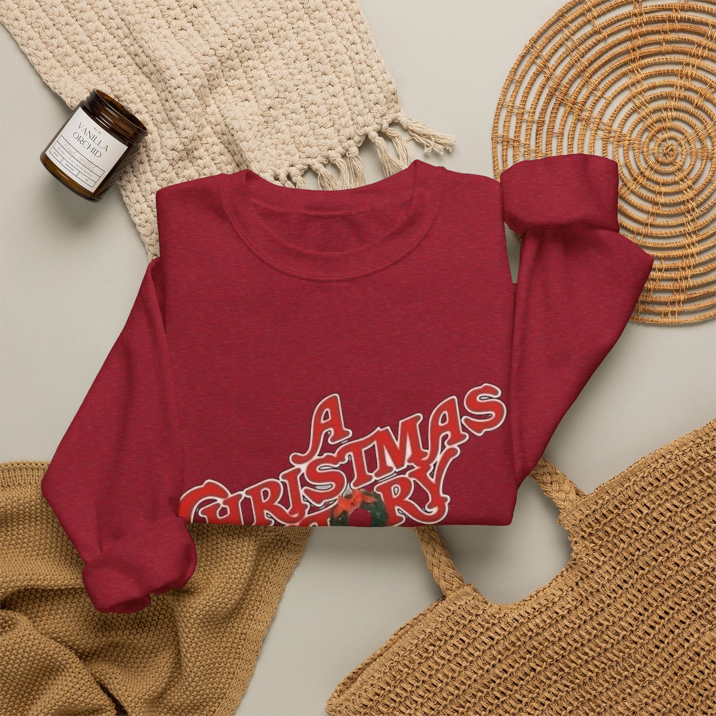 A Christmas Story Vintage Sweater NEW Unisex Heavy Blend™ Crewneck Sweatshirt