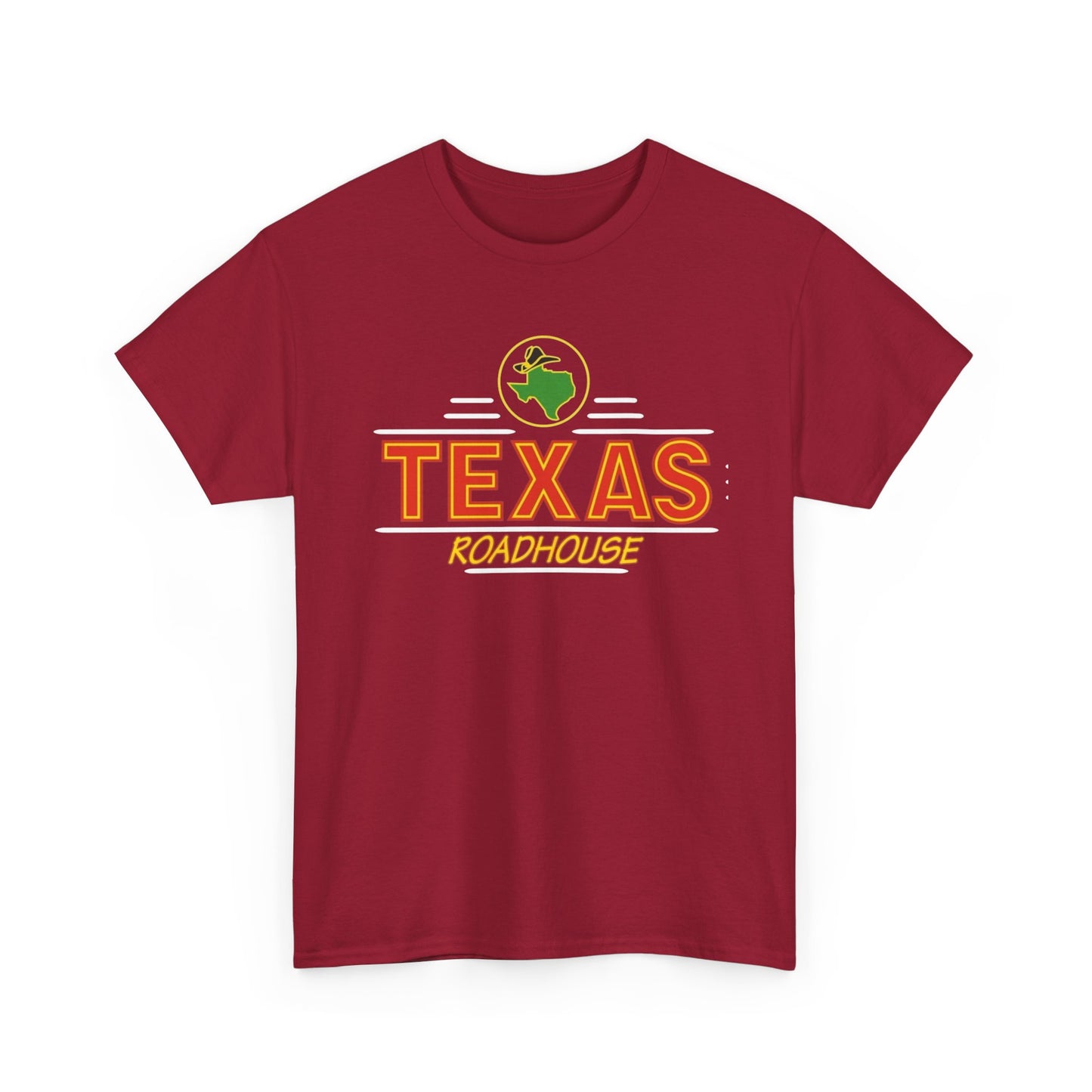 Texas Roadhouse T Shirt Graphic Unisex Heavy Cotton Tee NEW GIFT