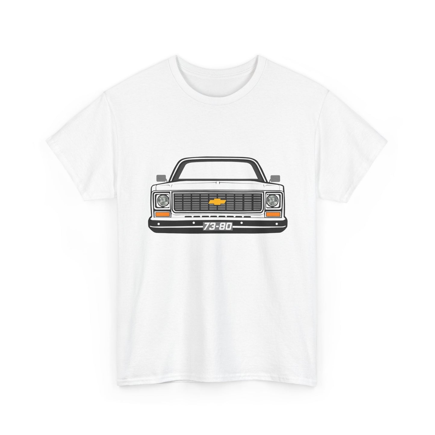 Square Body Chevy Classic Trucks Graphic T Shirt Unisex Heavy Cotton Tee NEW