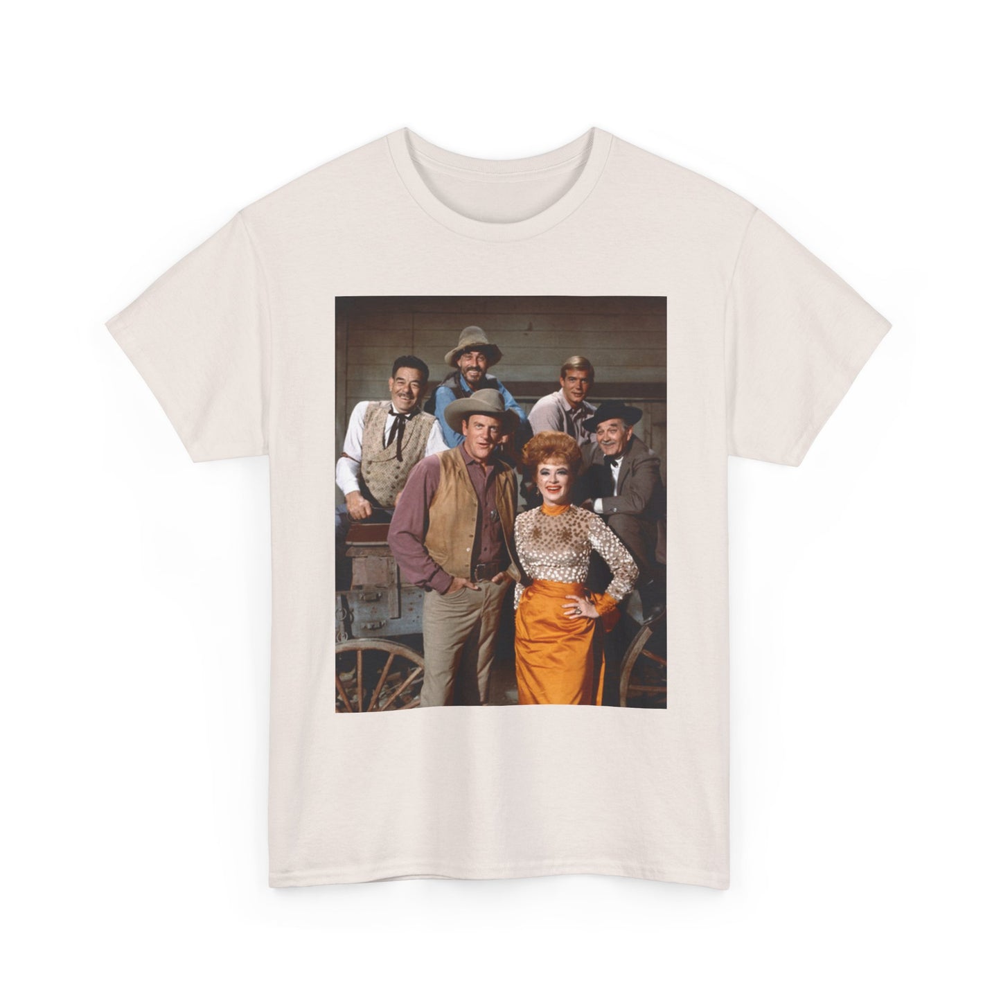 Gunsmoke Graphic T Shirt Vintage Tv Series Retro Unisex Heavy Cotton Tee
