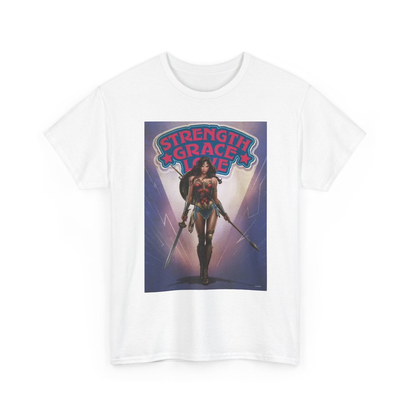 Waifu Anime T-shirt Girl Graphic Cartoon Retro Gaming Unisex Heavy Tee Gamer 27