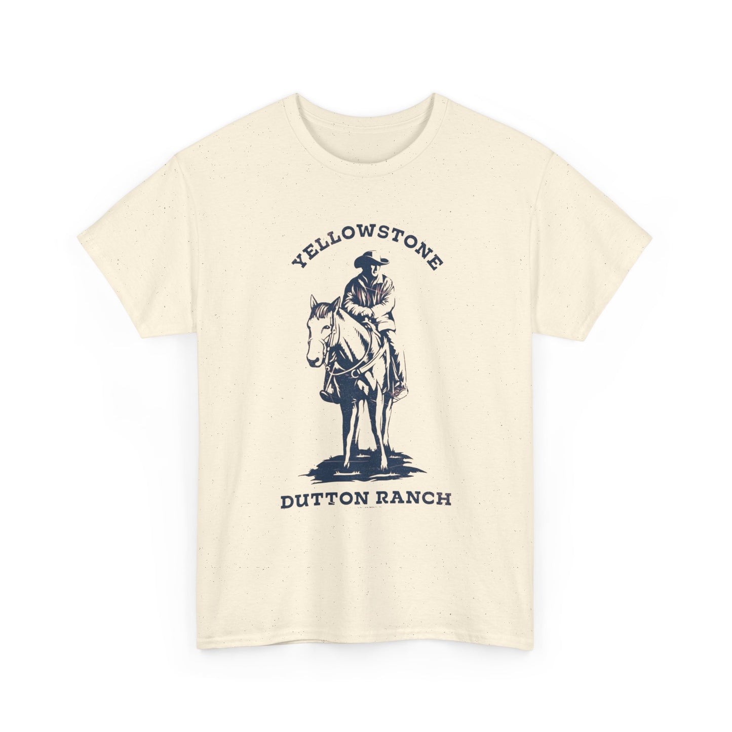 Yellowstone Dutton Ranch Vintage Graphic T Shirt Unisex Heavy Cotton New Gift