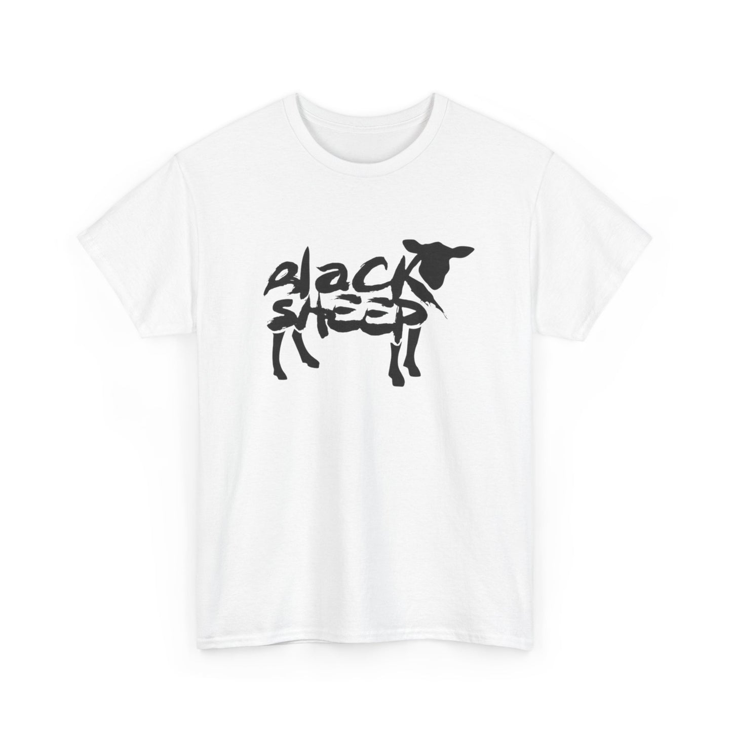 Black Sheep Graphic T-Shirt Gift NEW Unisex Heavy Cotton Tee