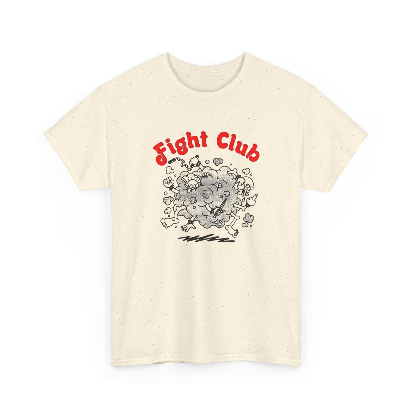 Fight Club Graphic T-Shirt Comfy Cotton Tee Brand NEW