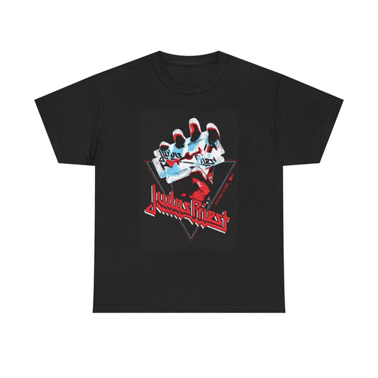 Judas Priest Graphic T Shirt Vintage Rock Band Merch Retro Unisex Heavy Cotton