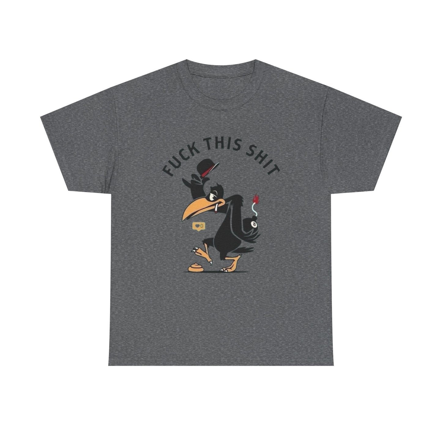 F This Funny Graphic T Shirt Unisex Heavy Cotton Tee