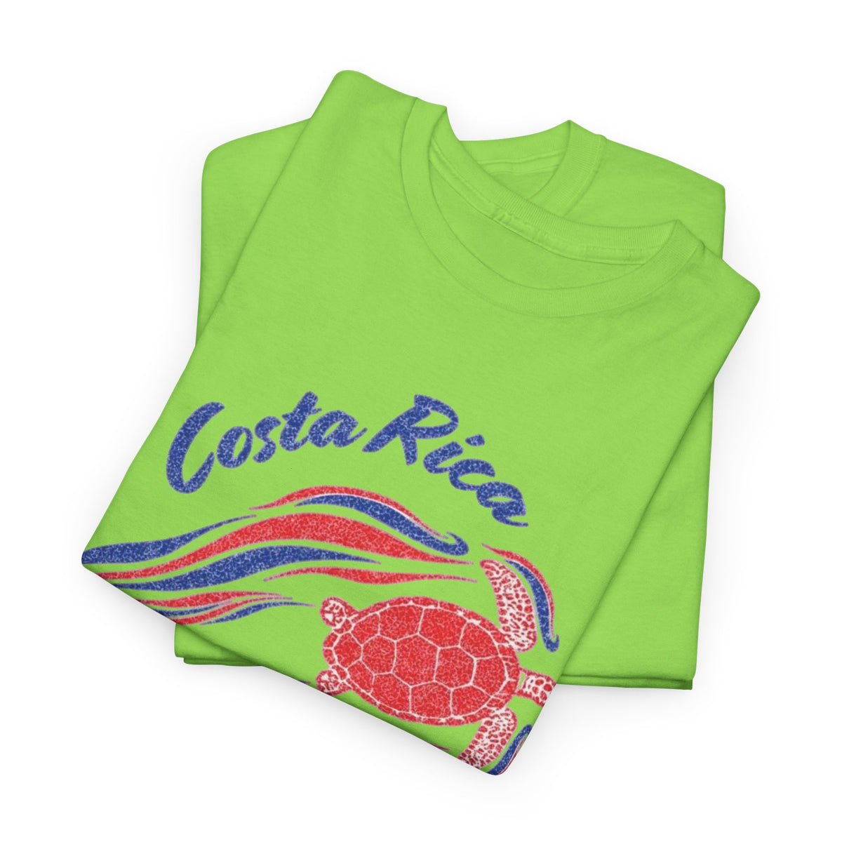 Costa Rica Sea Turtles Graphic T Shirt Vintage Men's Heavy Cotton Tee
