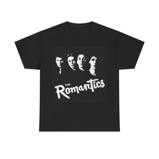 The Romantics Tshirt Retro Band Merch Vintage Unisex Heavy Cotton Tee