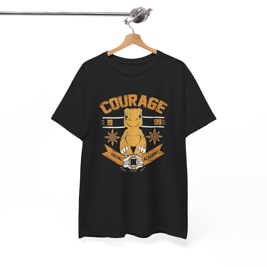 Courage Vintage 90's Digimon Graphic T Shirt Unisex Heavy Cotton Tee