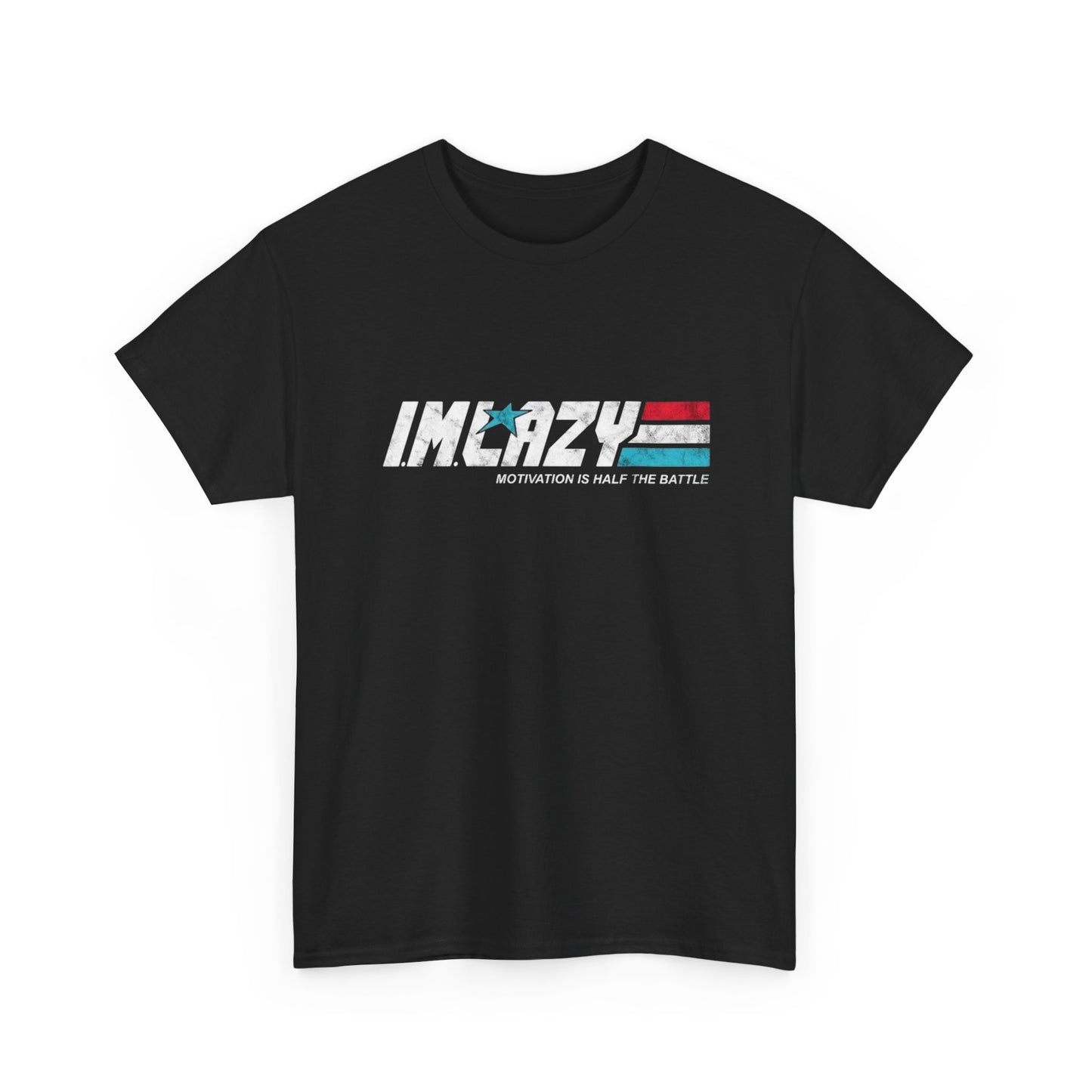 I'm Lazy Funny Graphic T Shirt Unisex Heavy Tee NEW