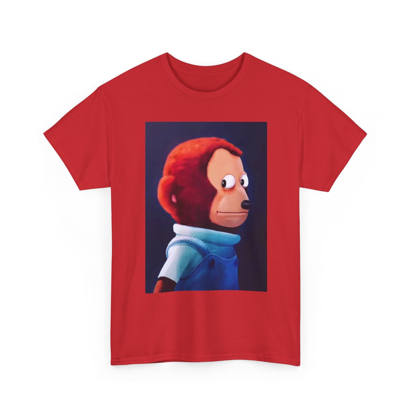 Funny Side Eye Jokes T Shirt MEME Comedy Cartoon Painting Unisex Heavy Cotton