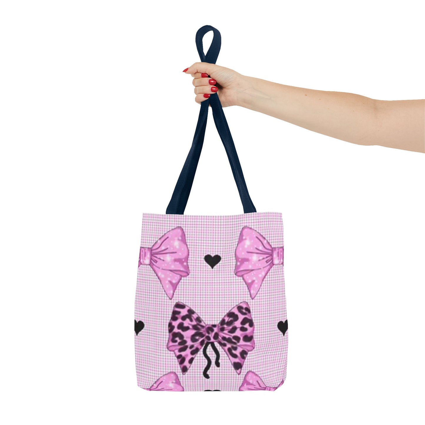 Pink Cheetah Bows BRAND NEW Tote Bag (AOP)