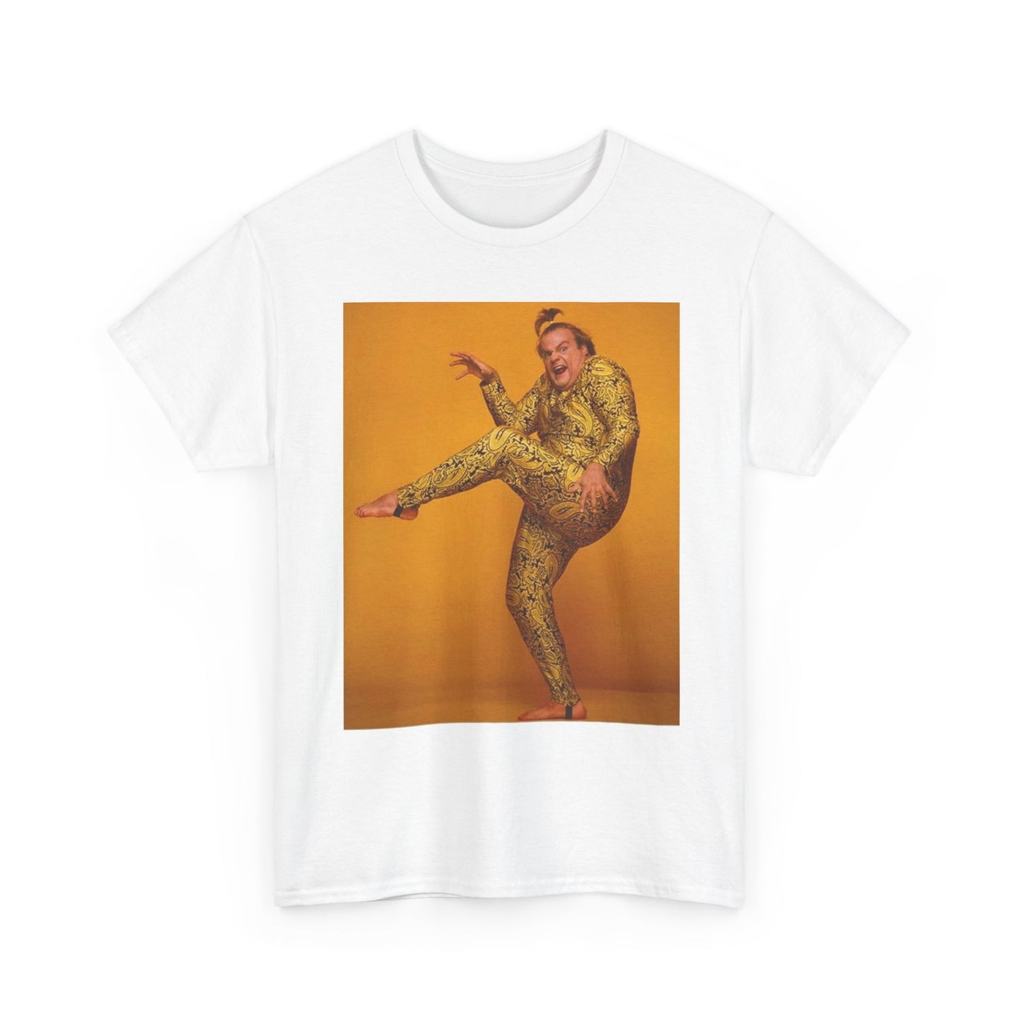 Chris Farley T-shirt vintage graphic funny SNL GIllis Unisex Heavy Cotton Tee