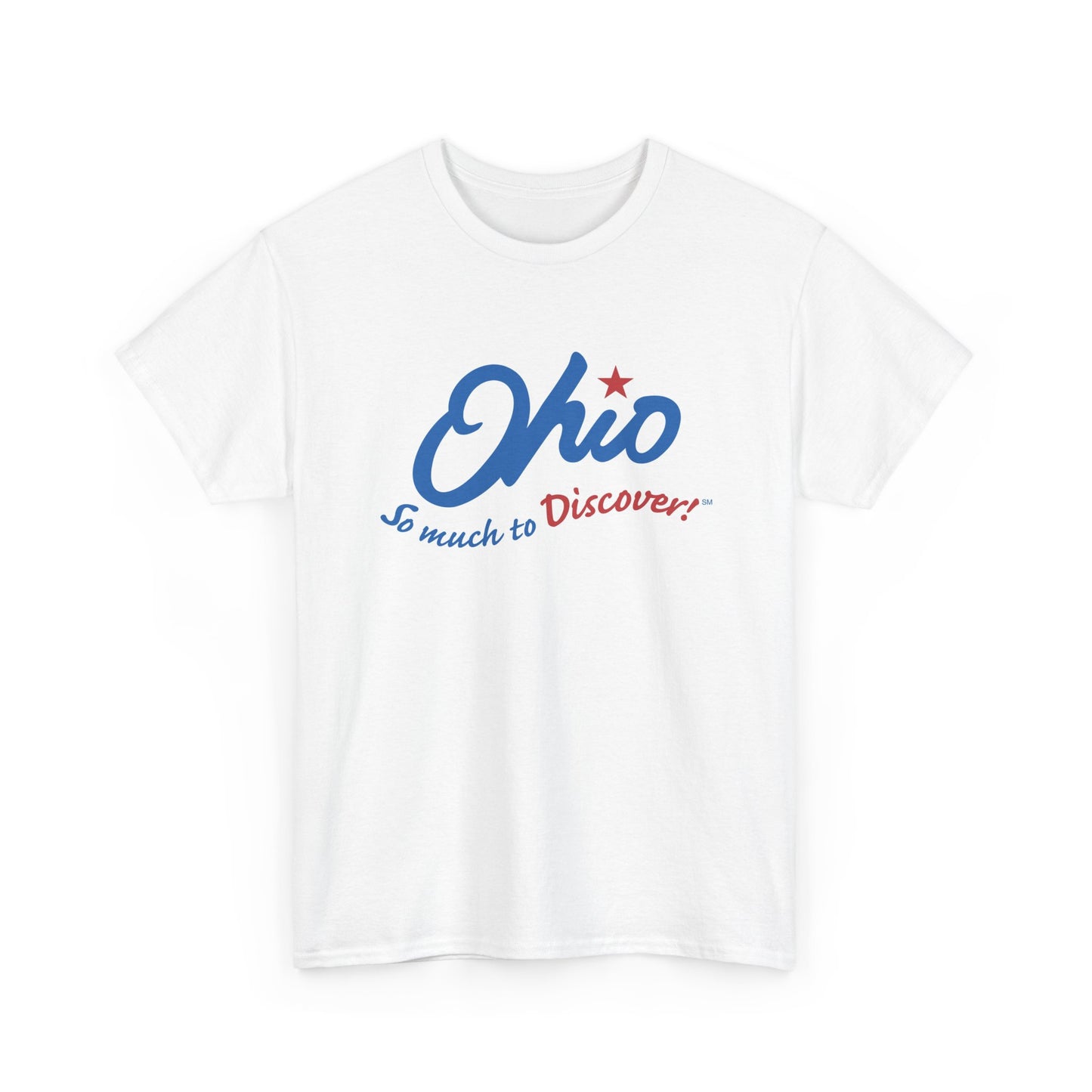 Discover Ohio State Logo BRAND NEW Apparel T Shirt Unisex Unisex Heavy Cotton