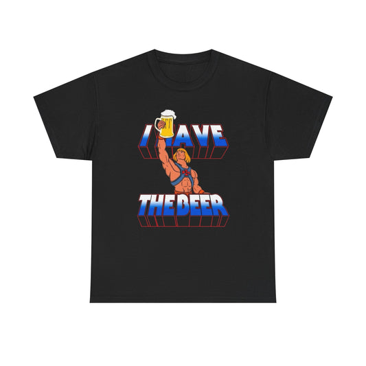 I Have The Beer Funny Graphic T Shirt Unisex Heavy Cotton Tee