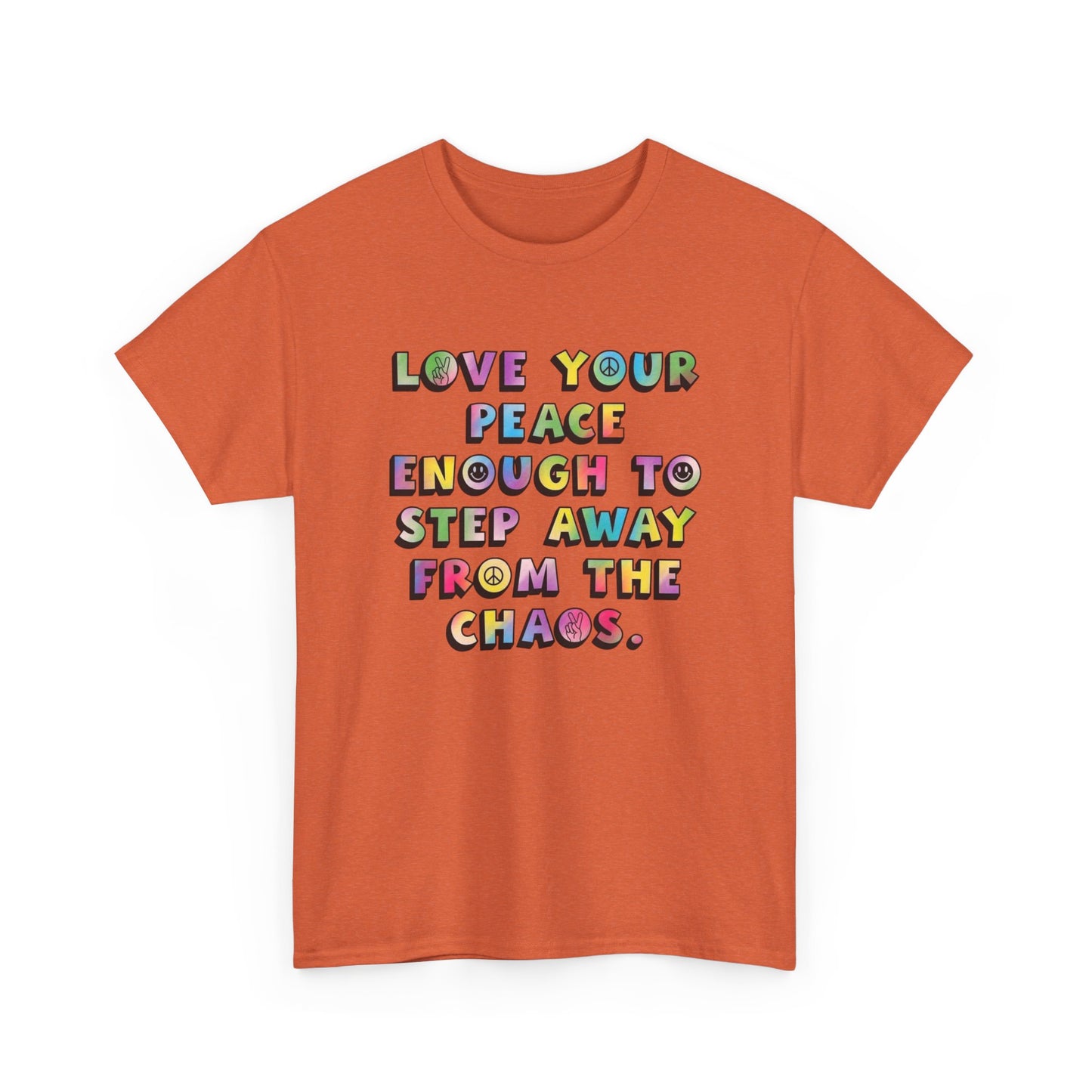 Love Your Peace Graphic T Shirt Unisex Cotton Tee - New Gift - Tee