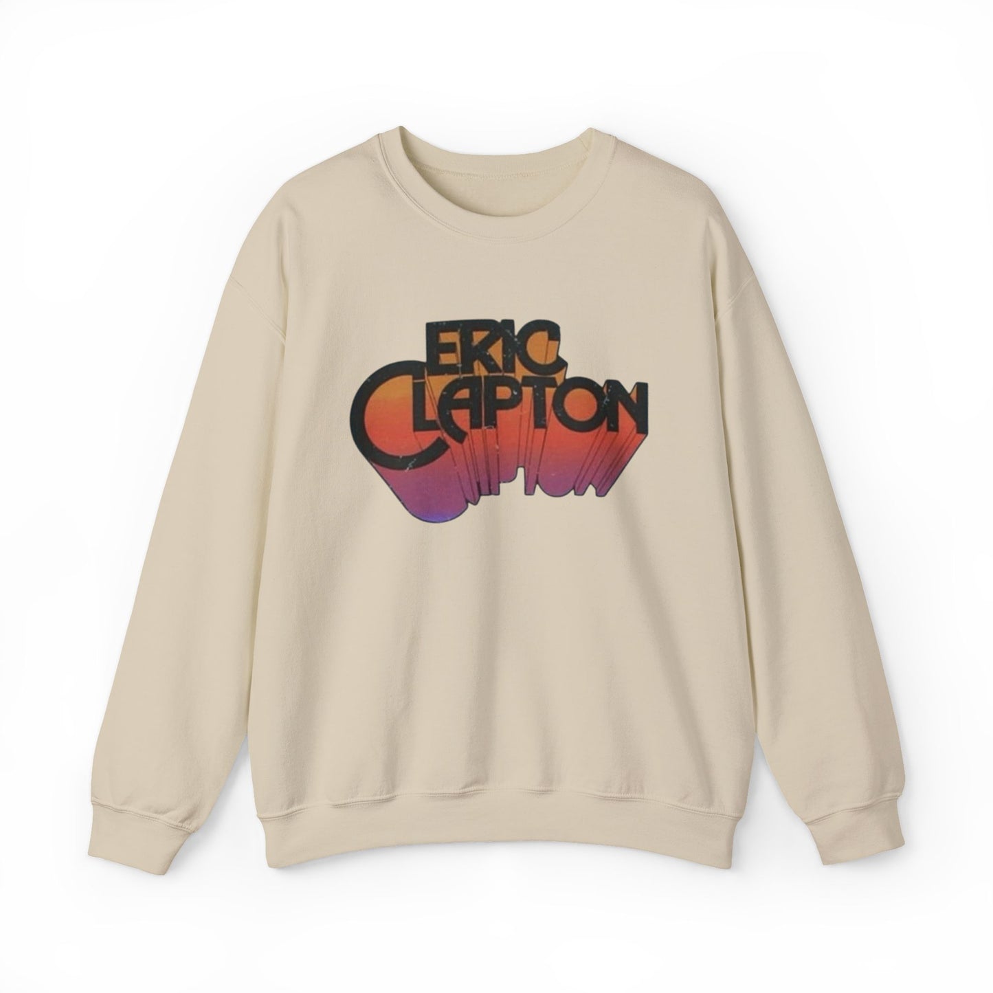 Eric Clapton Vintage Graphic Sweater Men's Adult Crewneck Sweatshirt