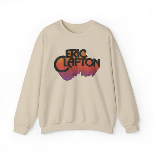 Eric Clapton Vintage Graphic Sweater Men's Adult Crewneck Sweatshirt