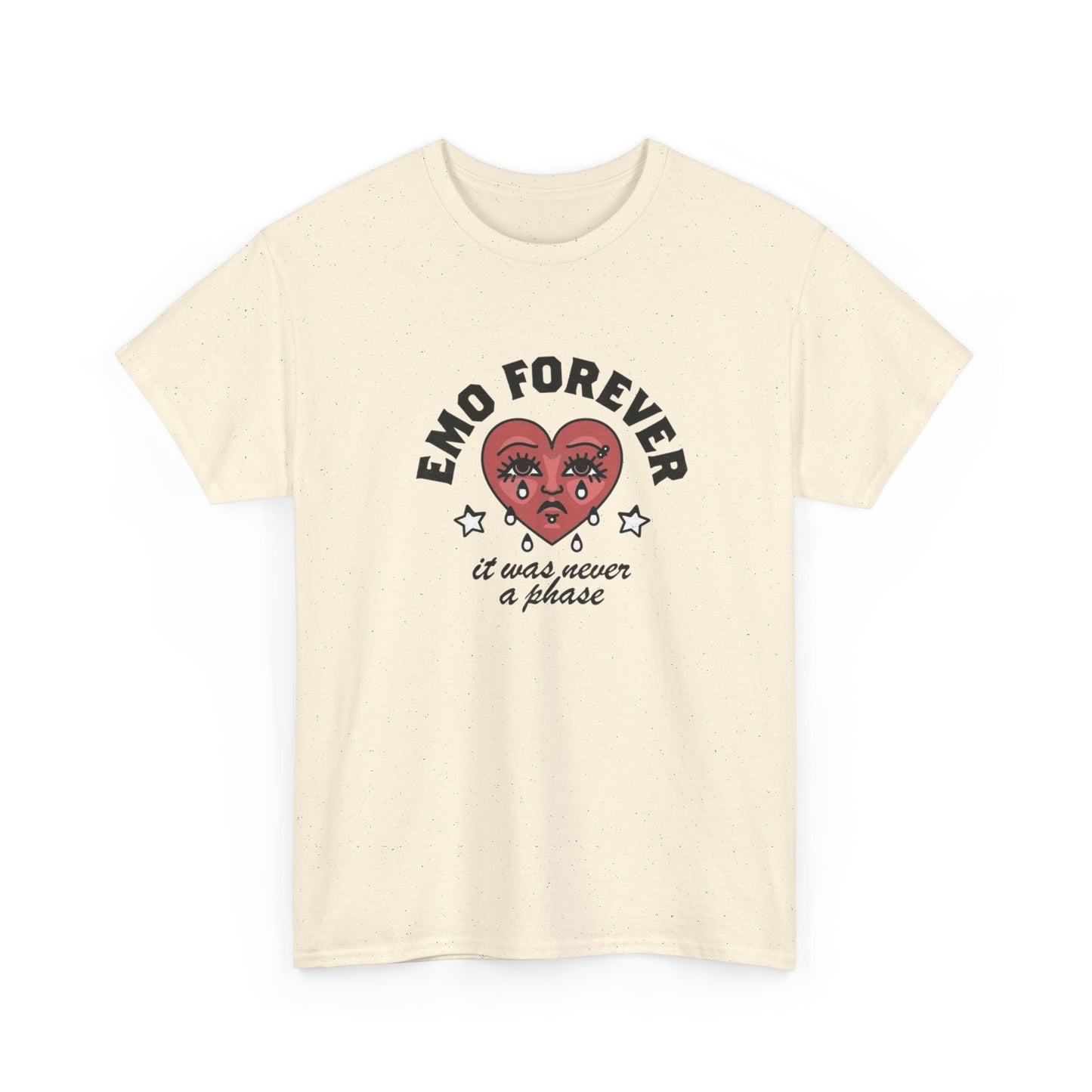 Emo Forever Graphic T Shirt Unisex Heavy Cotton Tee Gift