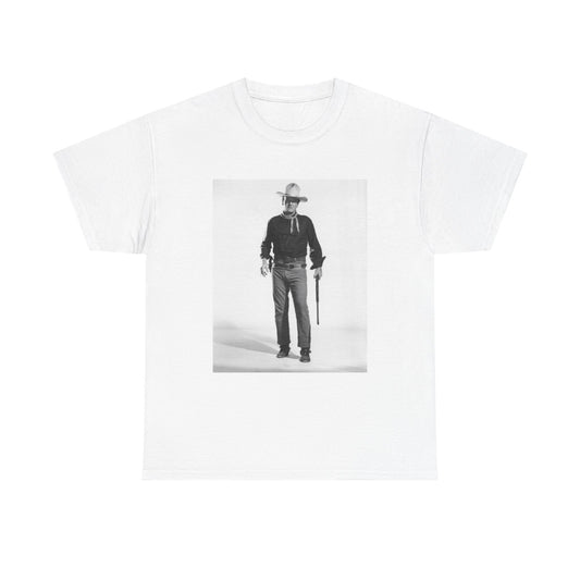 The Man Who Shot Liberty Valance Tshirt Vintage Poster Unisex Heavy Cotton Tee