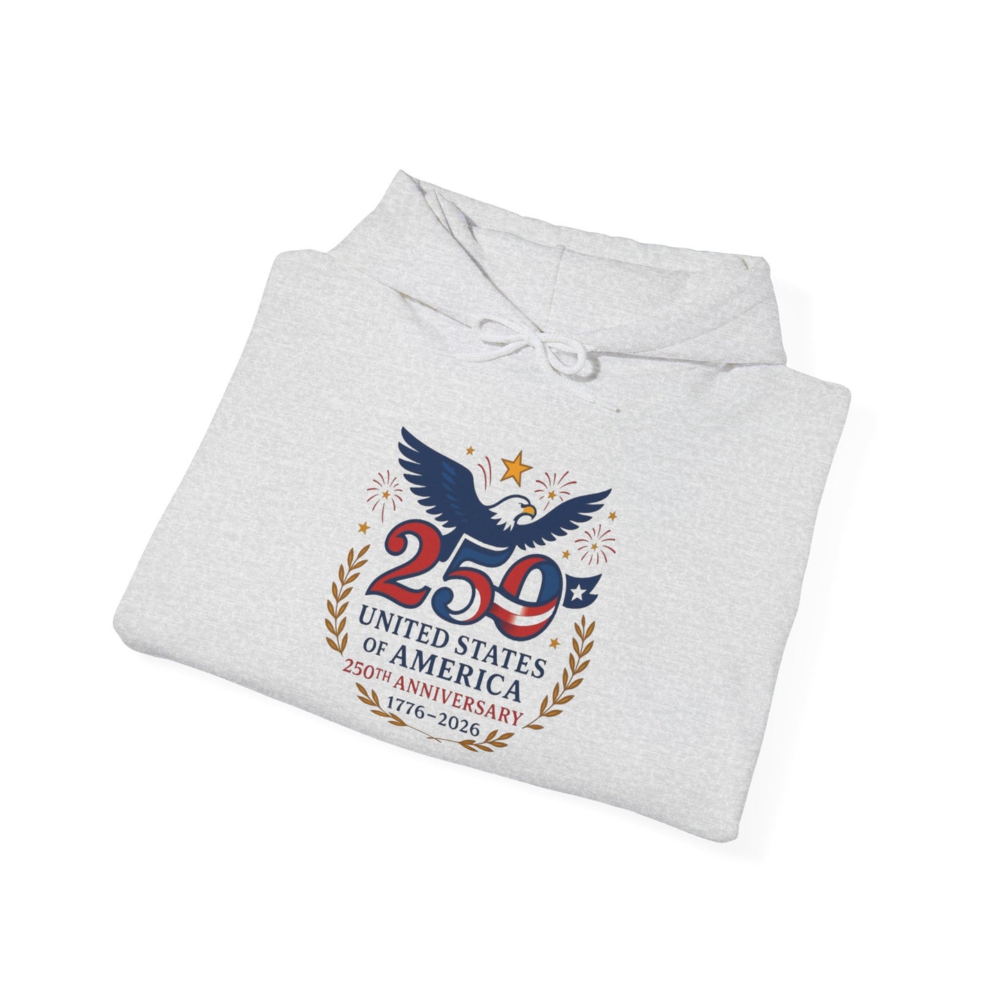 USA 250 Anniversary  Graphic Hoodie Heavy Blend™ NEW Sweatshirt