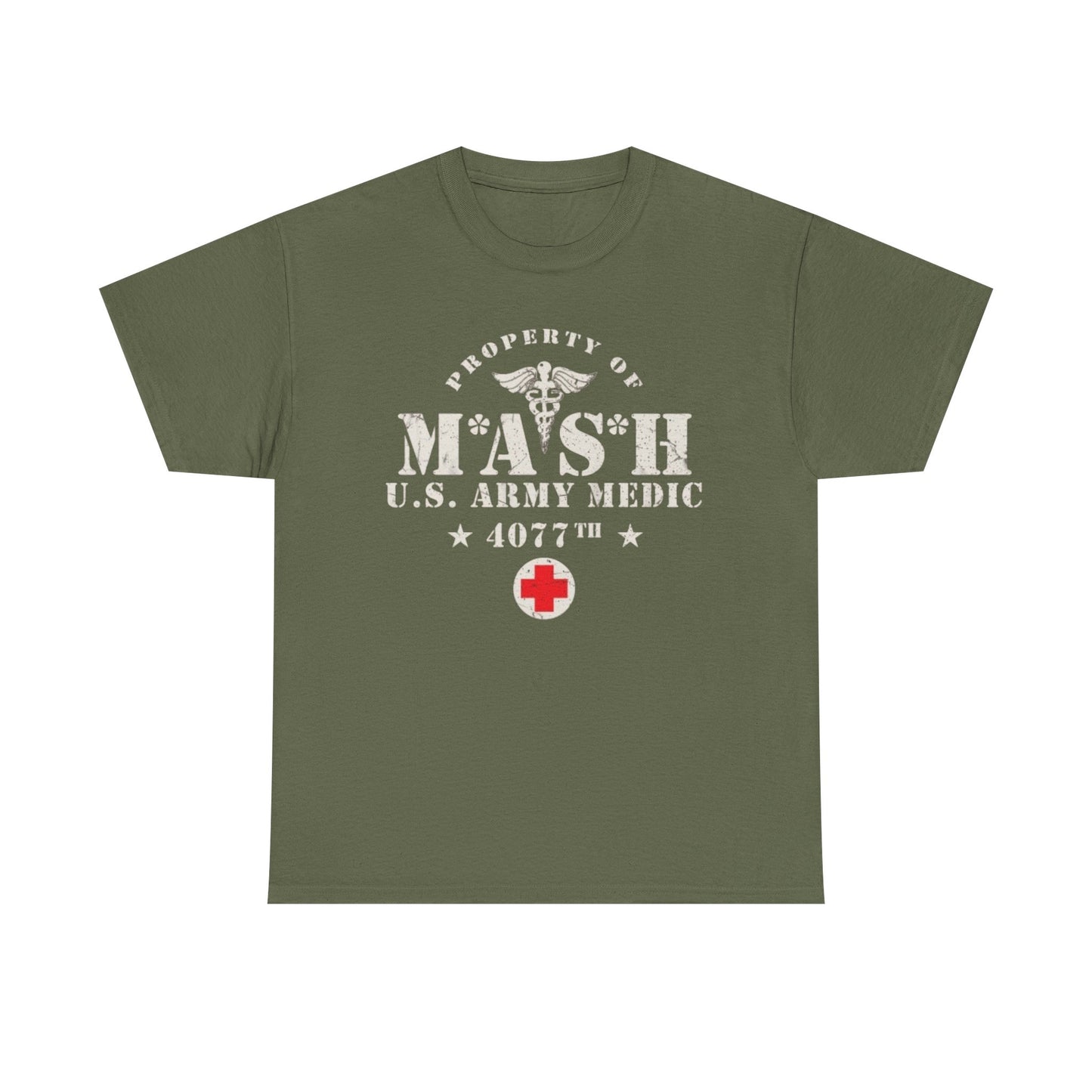 Mash Military Tshirt Vintage Tv Series Medical Retro Unisex Heavy Cotton Tee gg