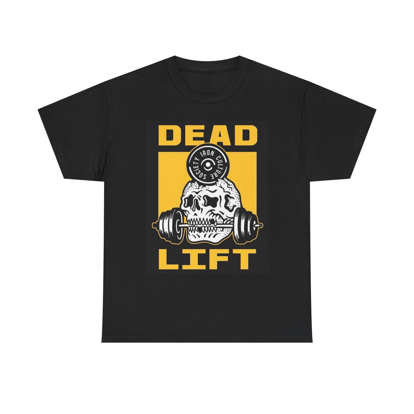 Deadlift Graphic T Shirt Vintage GYM Funny Heavy Cotton Tee