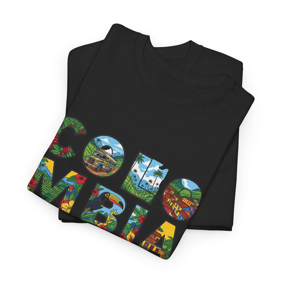 Columbia Graphic T Shirt Men's Travel Heavy Cotton Tee