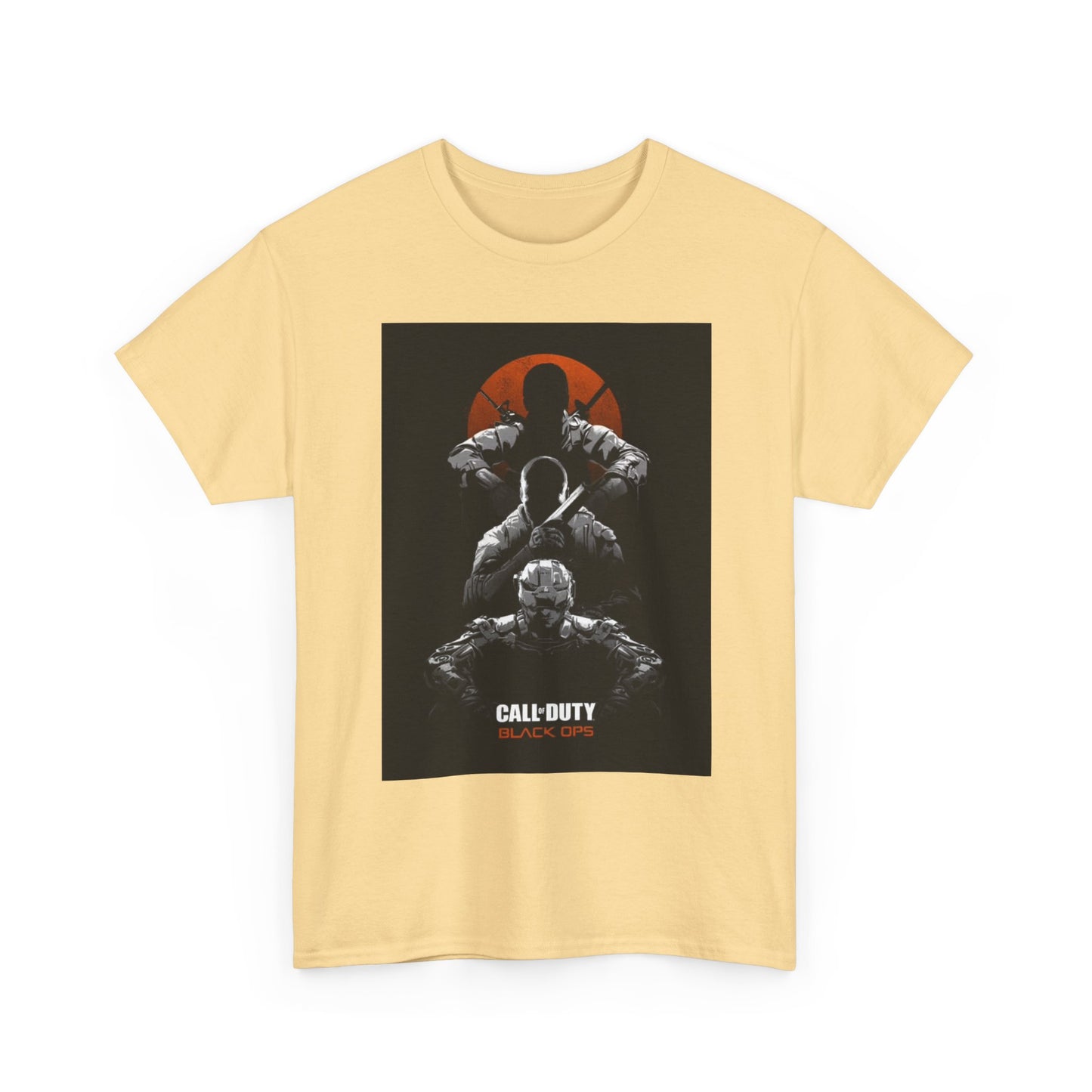 Call of Duty Black OPS Tshirt Retro gamer Xbox gaming Unisex Heavy Cotton Tee