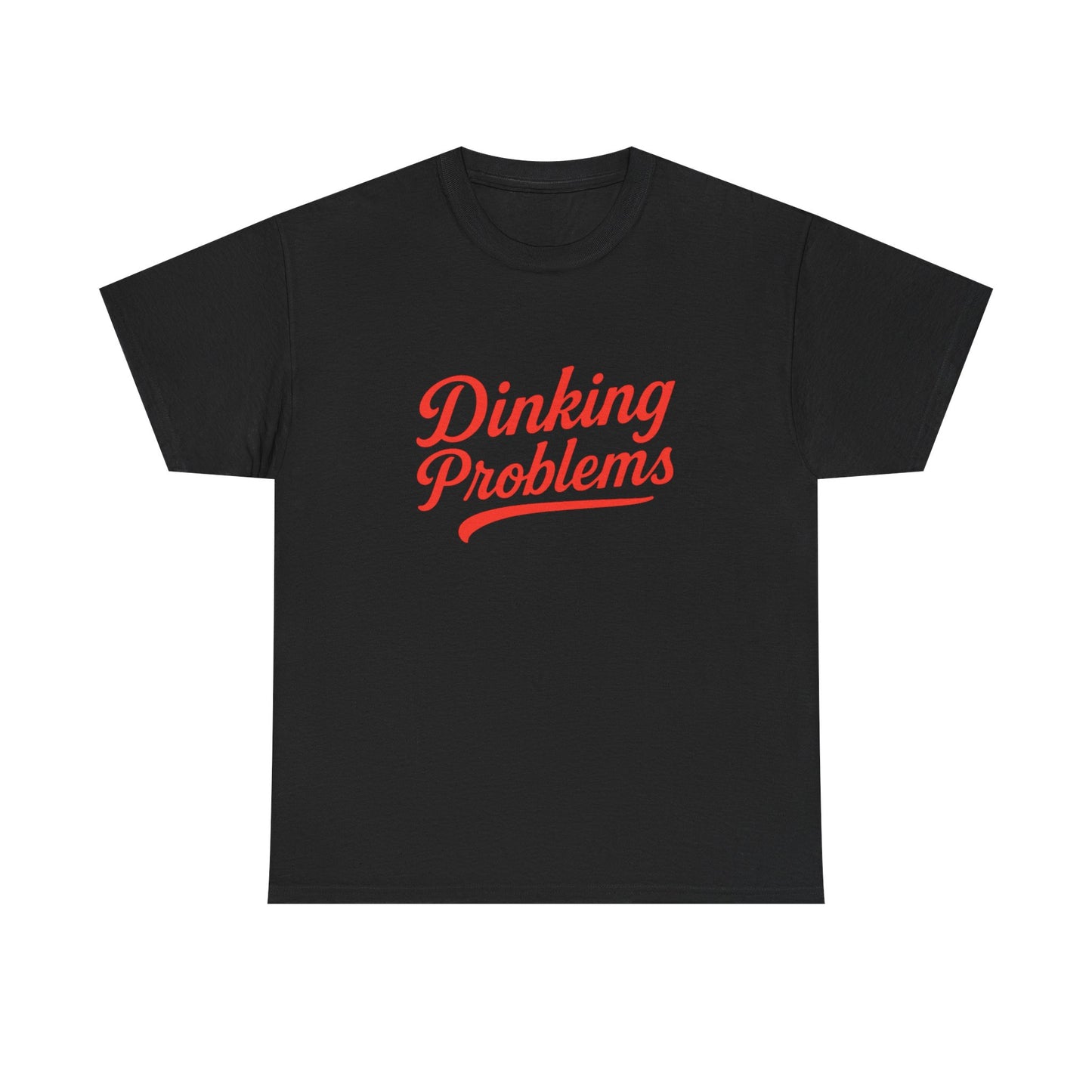 Pickle Ball Dinkin Problems Graphic T Shirt Heavy Cotton Tee NEW ADULT UNISEX