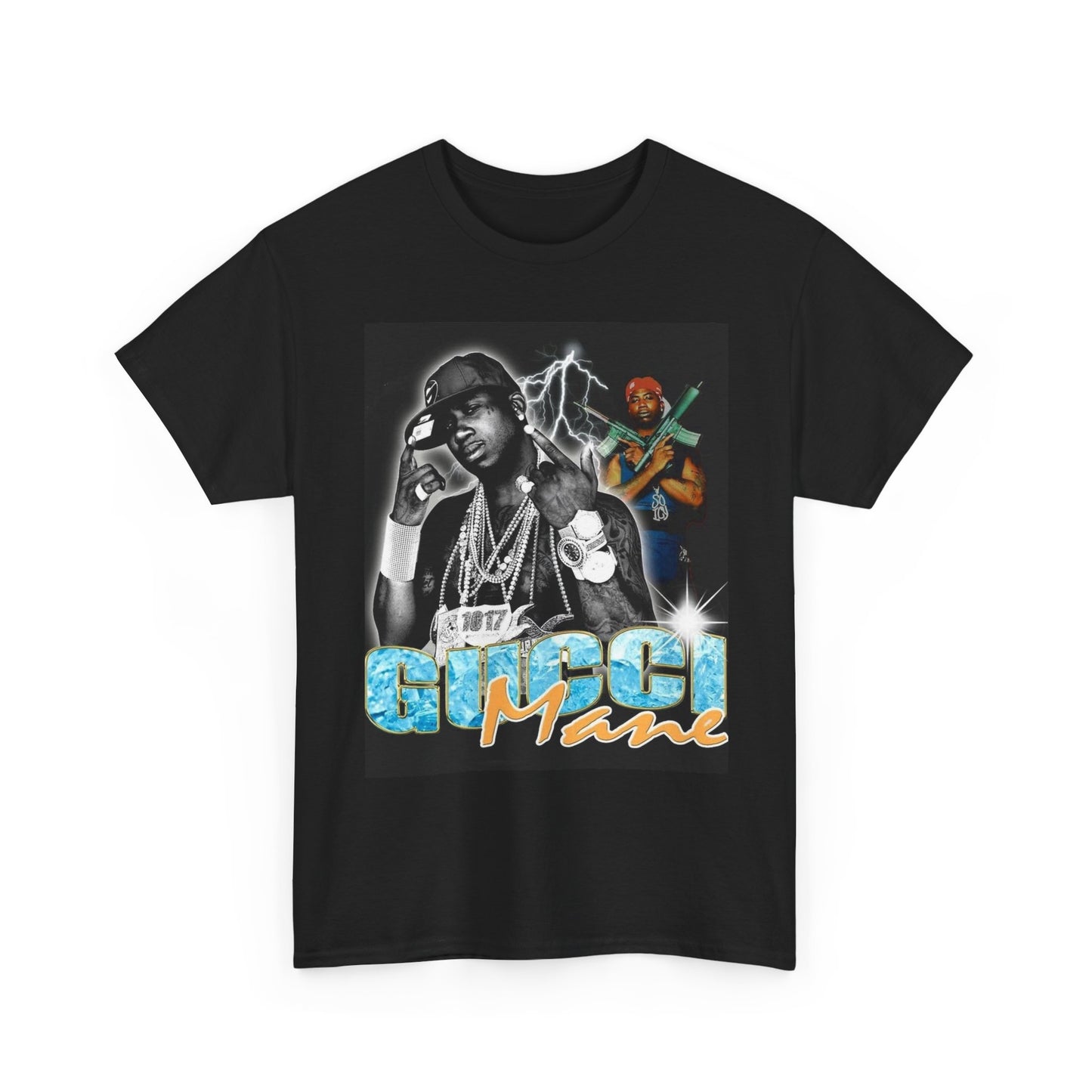 Gucci Mane Graphic T Shirt Vintage Atlanta Rap Unisex Heavy Cotton Tee