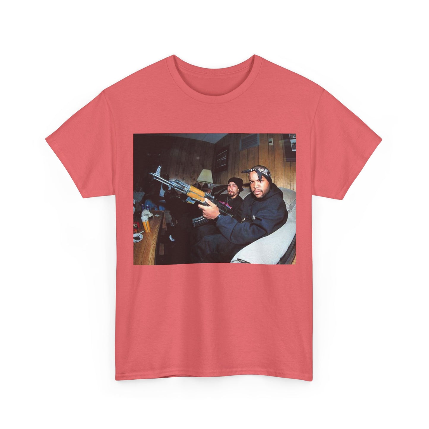 Ice cube T-shirt vintage 90s NWA California retro meme Unisex Heavy Cotton Tee