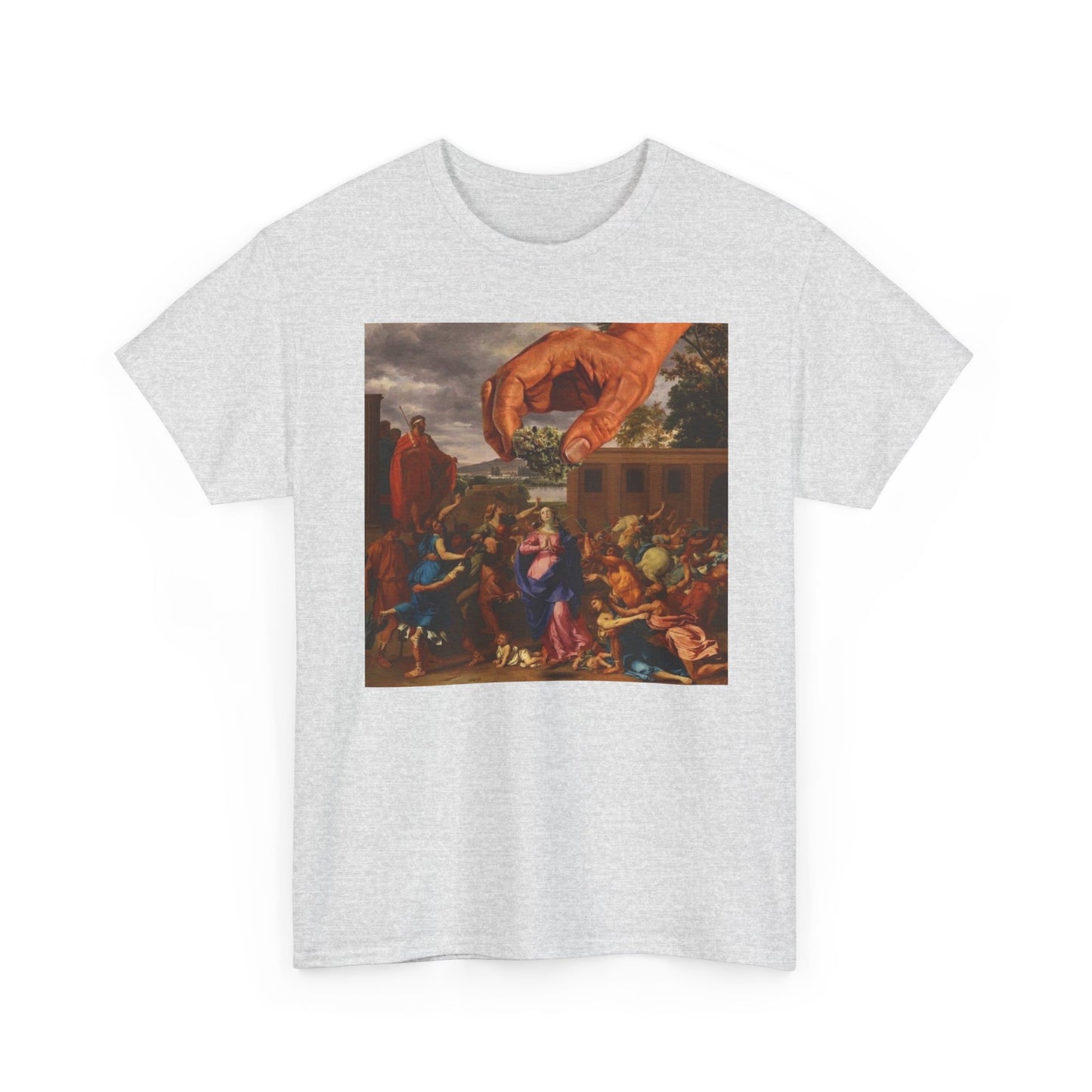 The Weed Gods Painting Graphic T-Shirt Womens Comfy Cotton Tee NEW