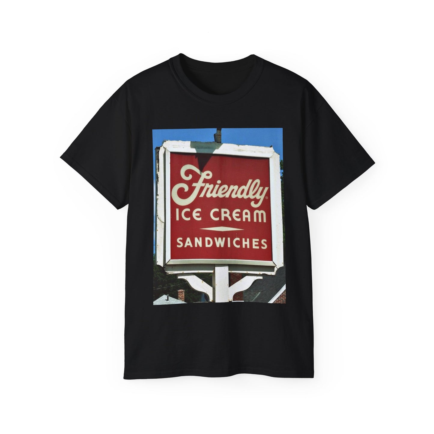 Friendlys ice cream T-shirt vintage New England restaurant chef Ultra Cotton Tee