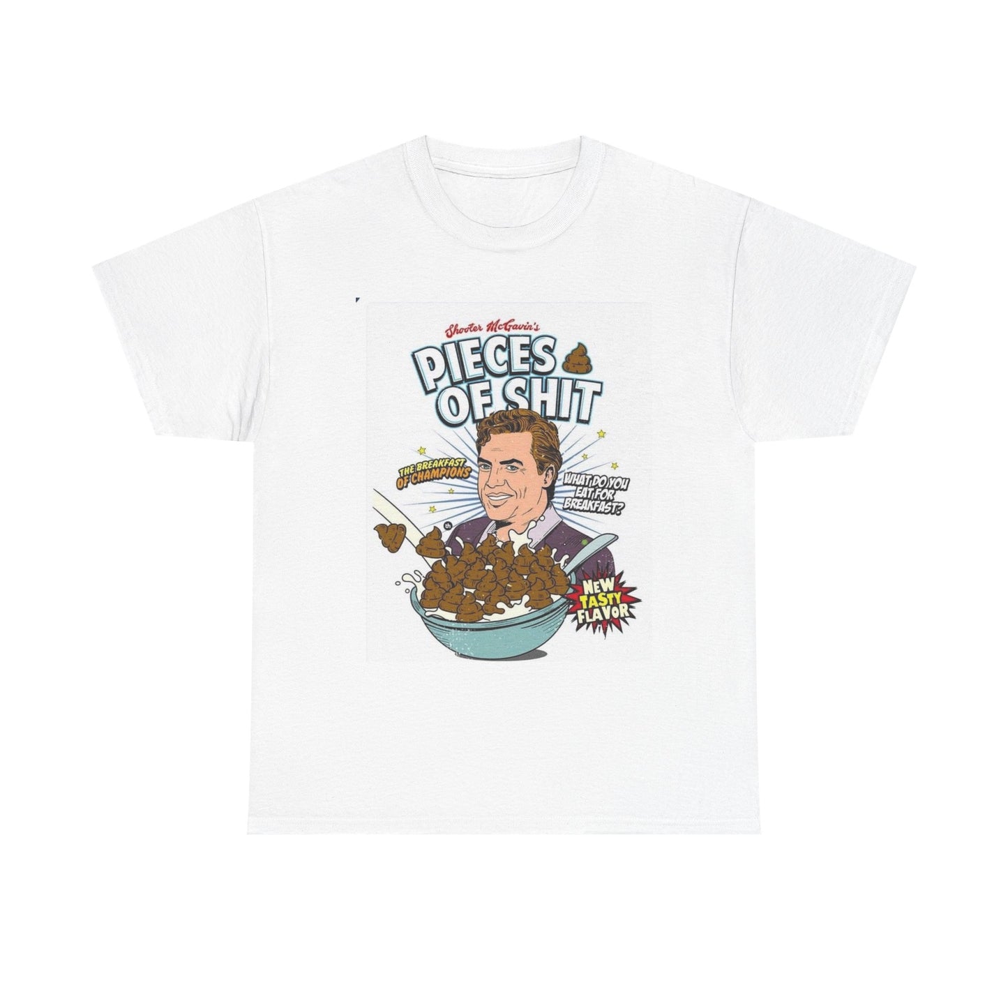 Happy Gilmore Shooter Graphic T Shirt Funny Golf Unisex Heavy Cotton Tee