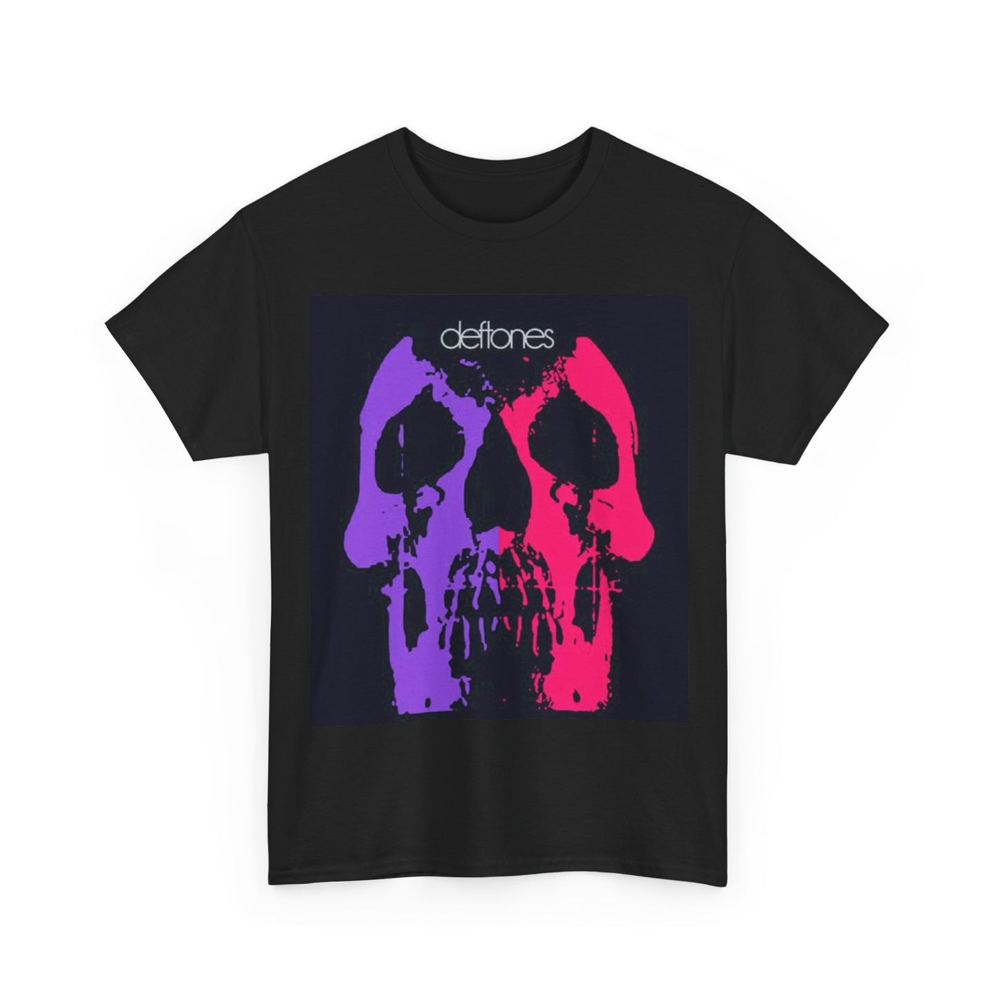 Deftones Rock Shirt Vintage Poster Skull Merch Unisex Heavy Cotton Tee